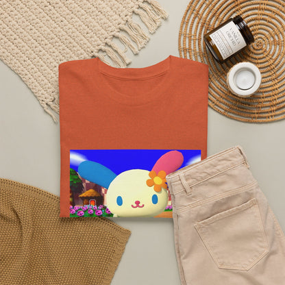 Cute Bunny Giving The Finger Tee