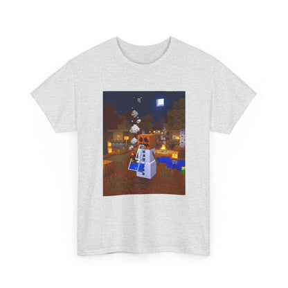 Pumpkin Snow Golem Hitting The Bong Tee