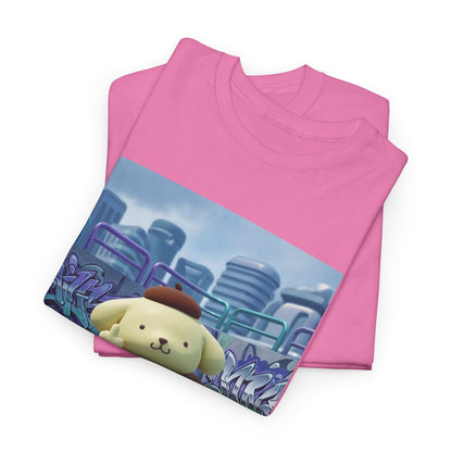 Pompompurin Flipping Off On Skateboard