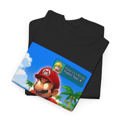 Mario's Plumber Rage Beach Tee