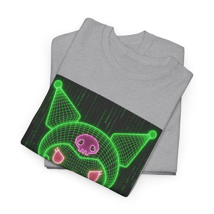 Kuromi Flipping The Bird Matrix Tee