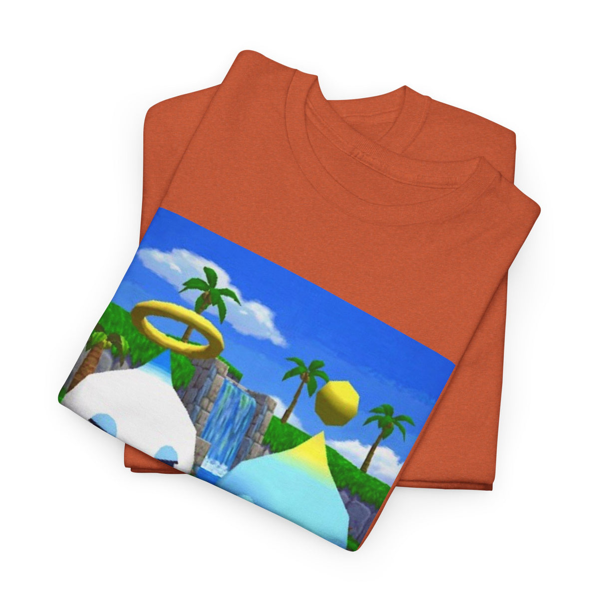 Chao Flipping Off In Paradise Tee