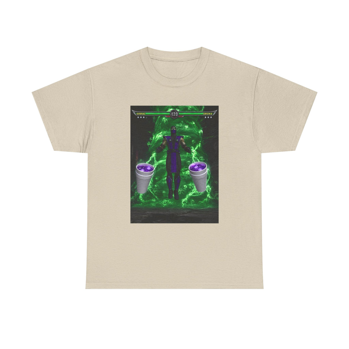 Ermac's Lean Kombat Tee