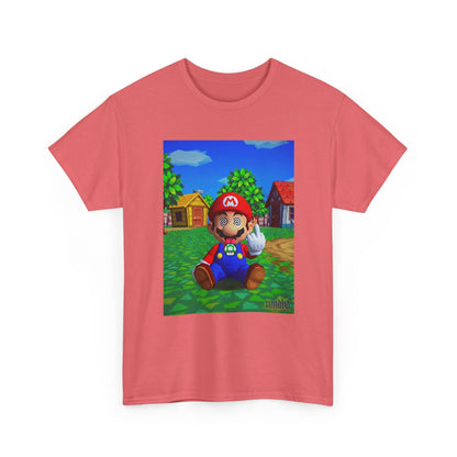 Mushroom-Tripping Mario Flips The Bird Tee