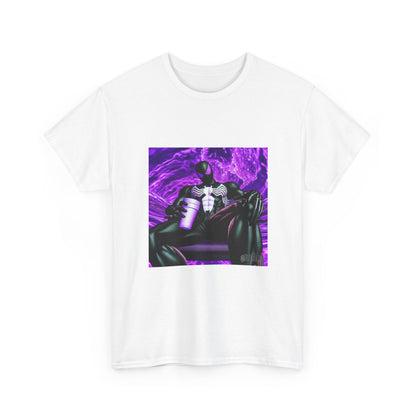 Symbiote Spider-Man Chilling with Lean Tee