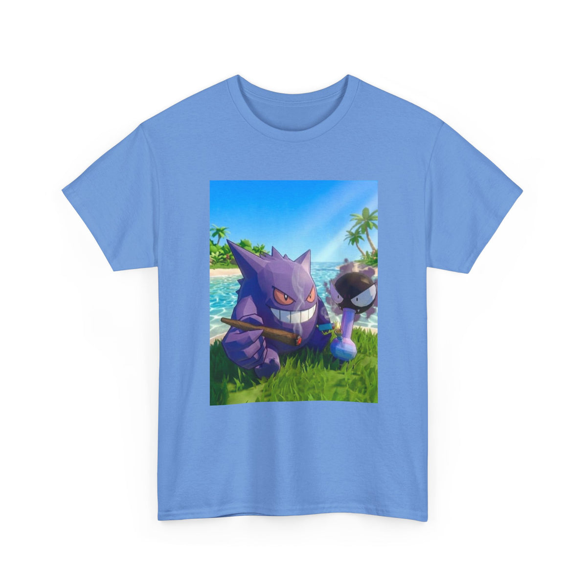 Gengar And Gastly Chilling On Beach Tee