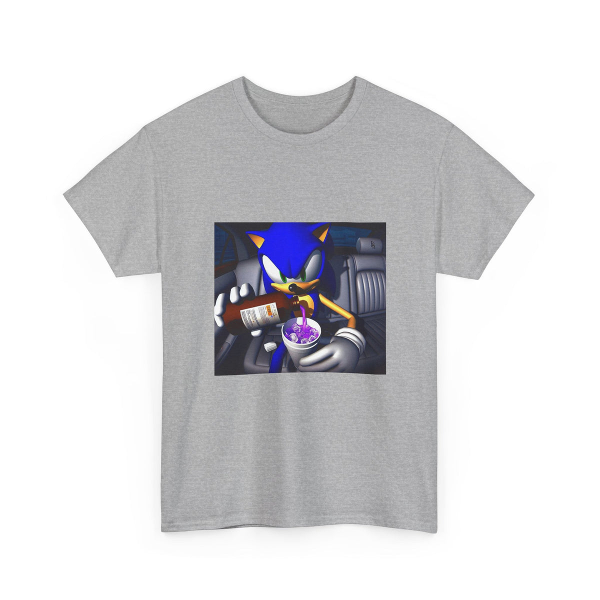 Sonic Pouring Up In The Ride Tee