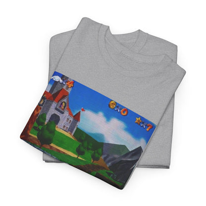Cinnamoroll Gaming PSP In Castle Courtyard Tee