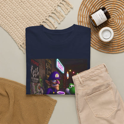 Waluigi, Yoshi, And Dry Bones Leanin' Chill Tee