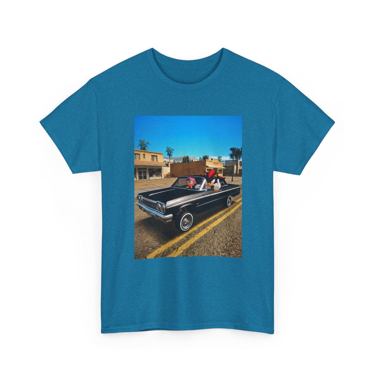 Shadow and Amy Cruising Lowrider Tee