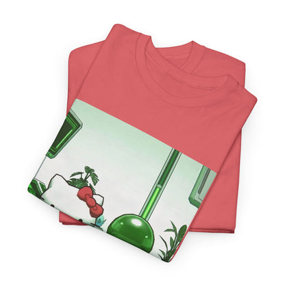 Hello Kitty And Blob Giving The Finger Tee