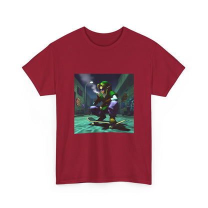 Skater Link Smoking In Dark Alley Tee