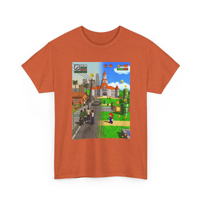 GTA San Andreas Meets Mario Mashup Tee