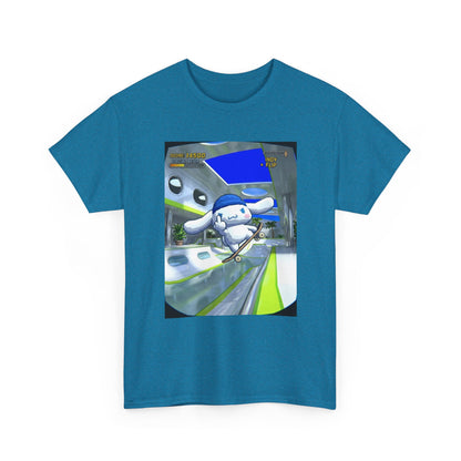 Skater Cloud Dog Flipping Bird Tee