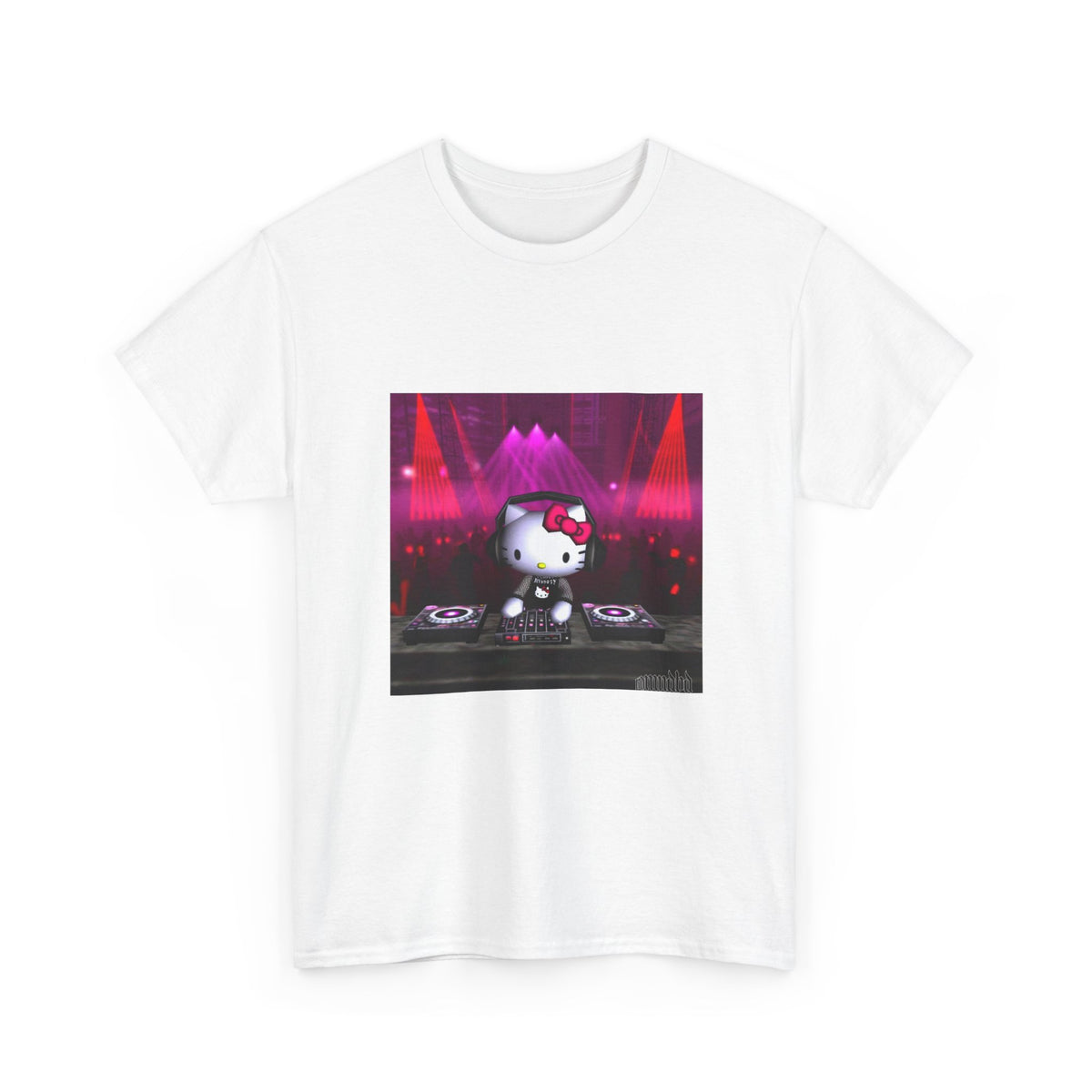 Hello Kitty DJing At The Rave