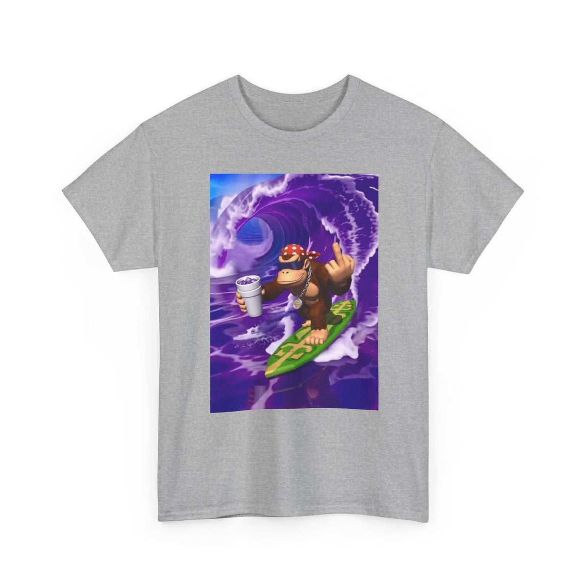 Lit Surf Monkey F*** Off Tee