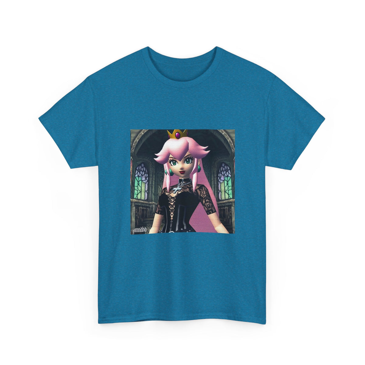 Goth Princess Peach In The Castle Tee