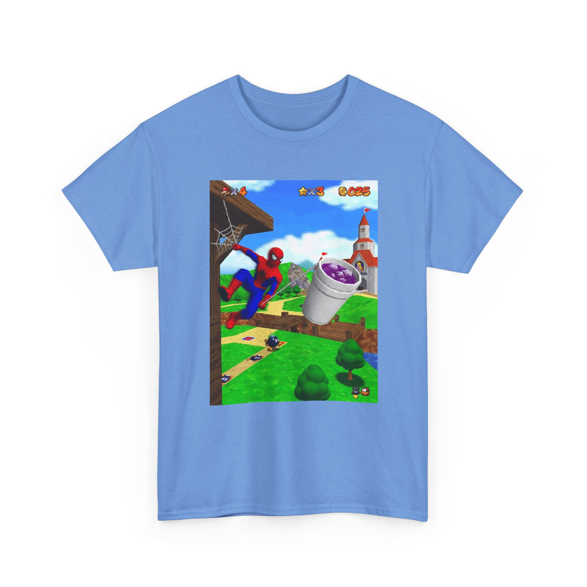 Spiderman Swinging With A Lean Cup Tee