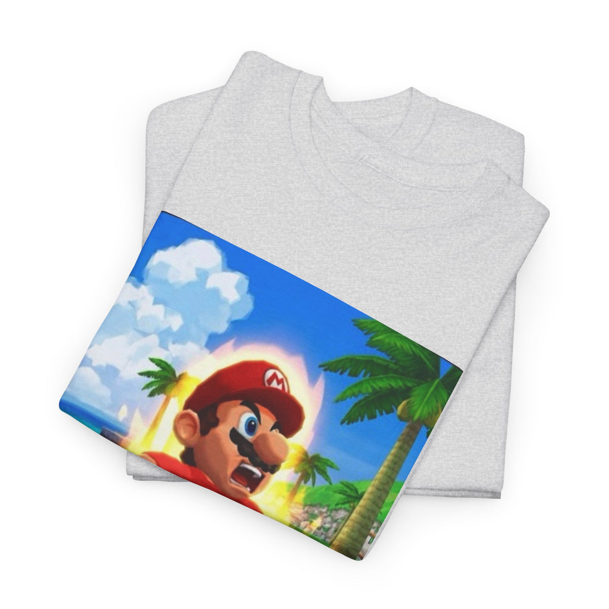 Super Buff Mario Power-Up Tee