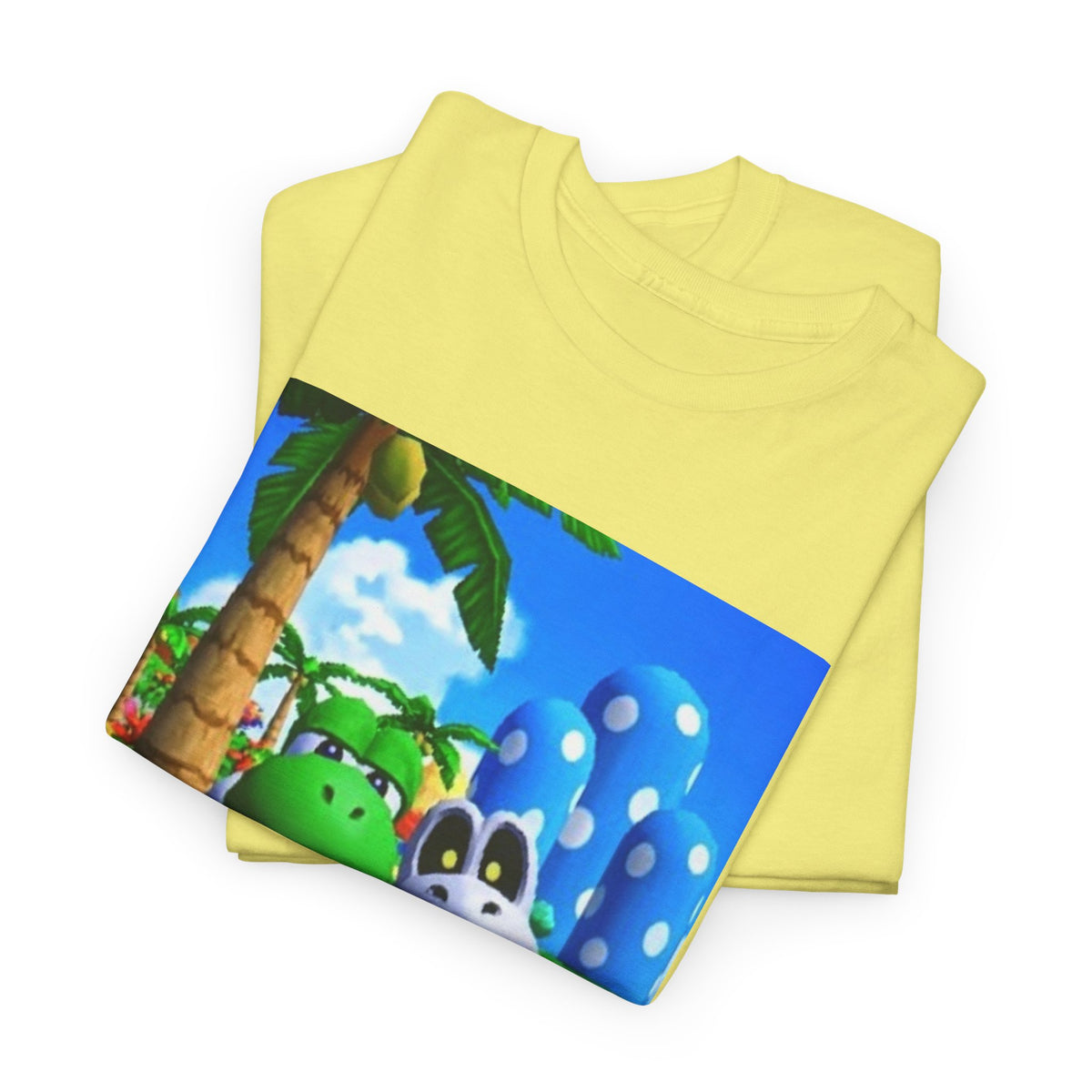 Yoshi And Dry Bones Flipping The Bird Tee (Design 6)