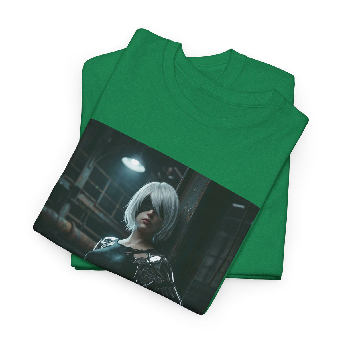 Android In Melted Chrome Cyberpunk Tee