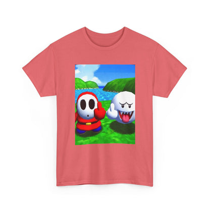 Shy Guy And Boo Middle Fingers Tee