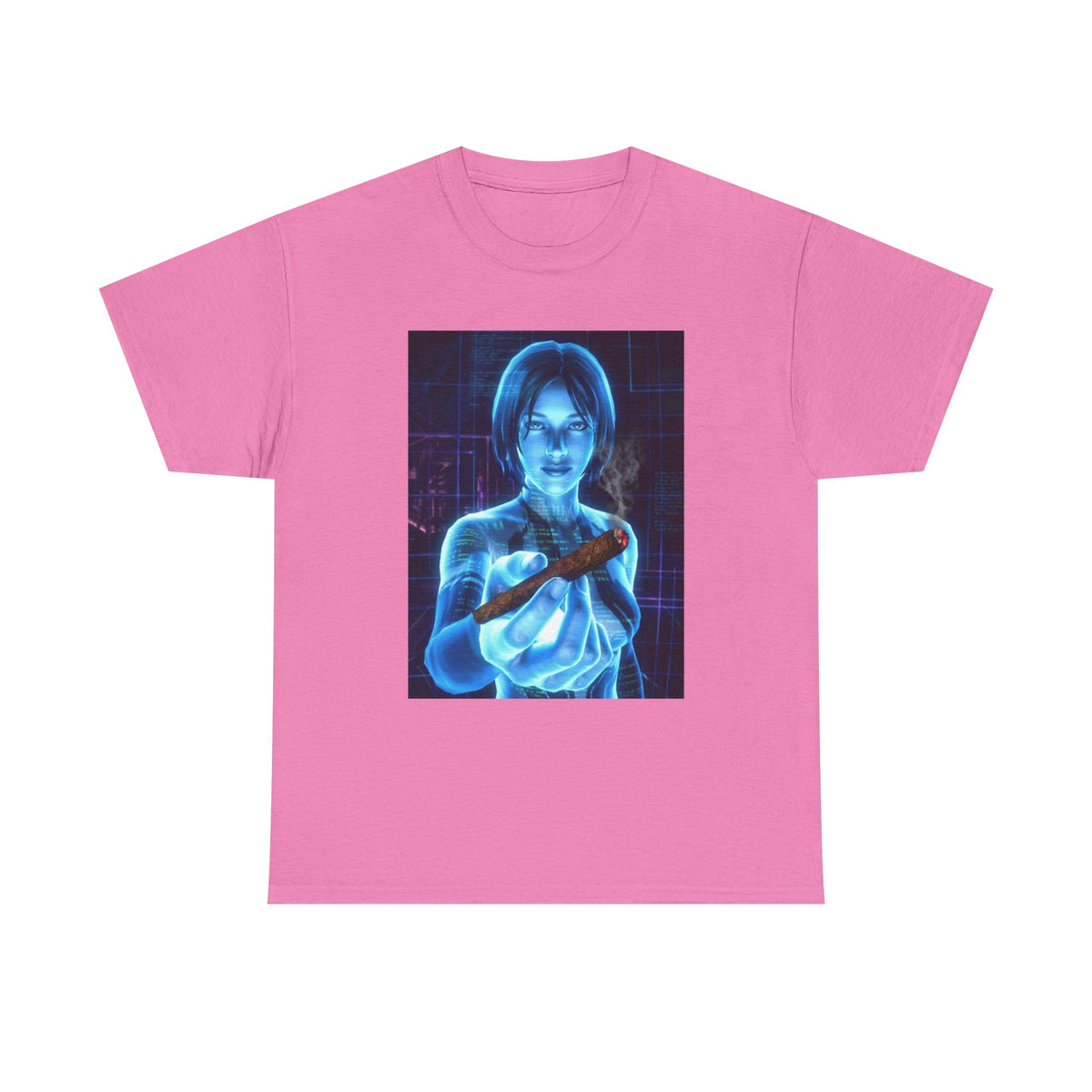 Holographic AI Offering You A Blunt Tee