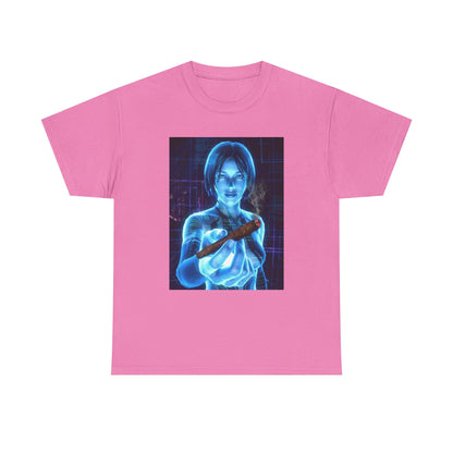 Holographic AI Offering You A Blunt Tee