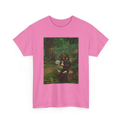 Deku Link Smoking Majora's Mask Tee