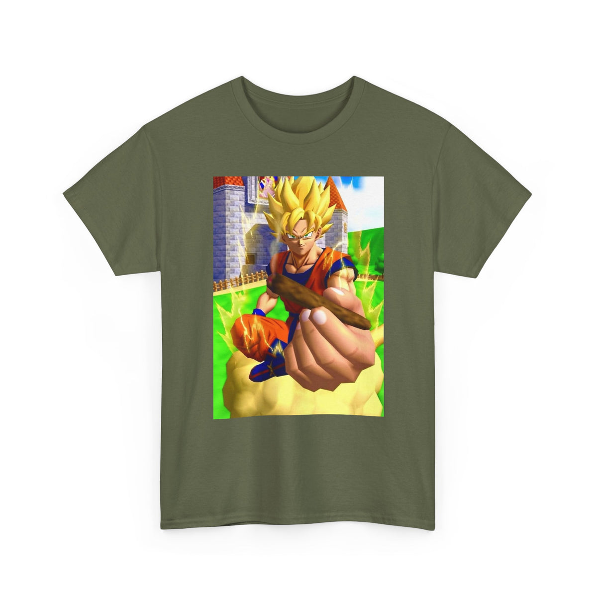 Super Saiyan Goku Offering A Blunt Tee