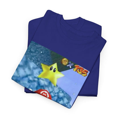 Mario Flips The Bird In Icy World Tee