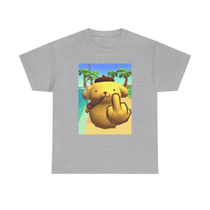 Pompompurin Smoking And Flipping The Bird