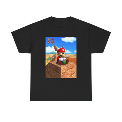 Wing Cap Mario Enjoying The Desert View Tee