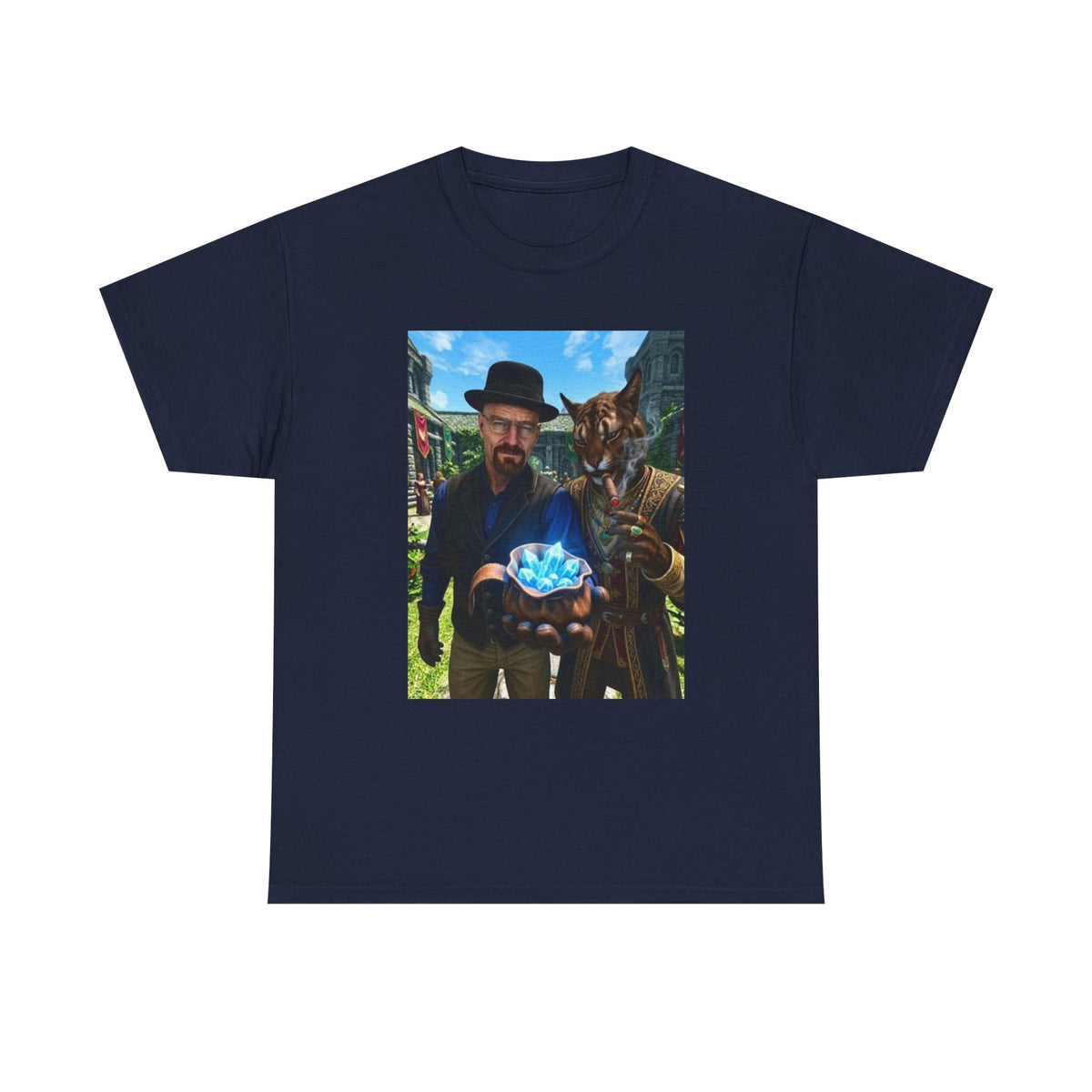 Walter White And Khajiit With Blue Crystals (Design 4)