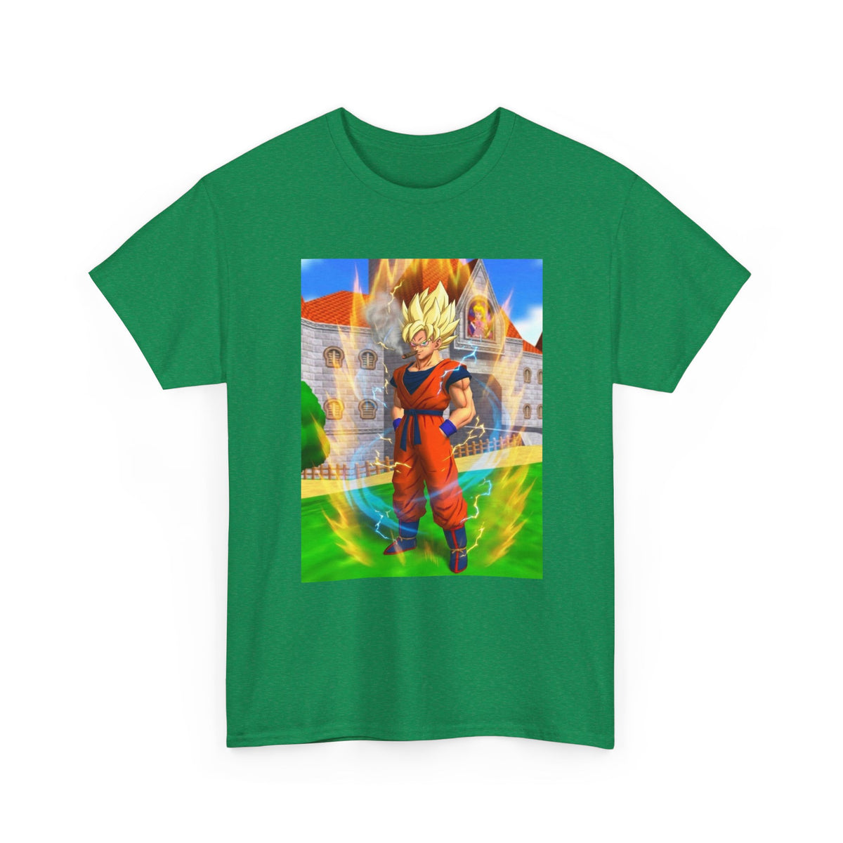 Super Saiyan Smoking A Blunt Tee