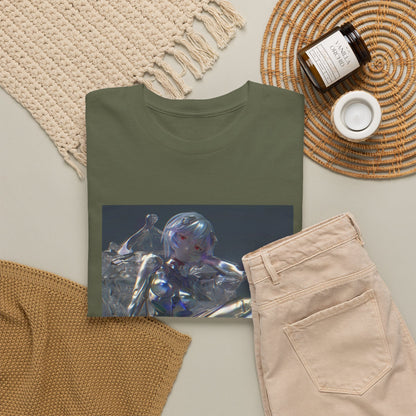 Liquid Chrome Flowing Tee