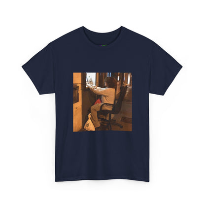 Gravity Defying Green Graphic Tee