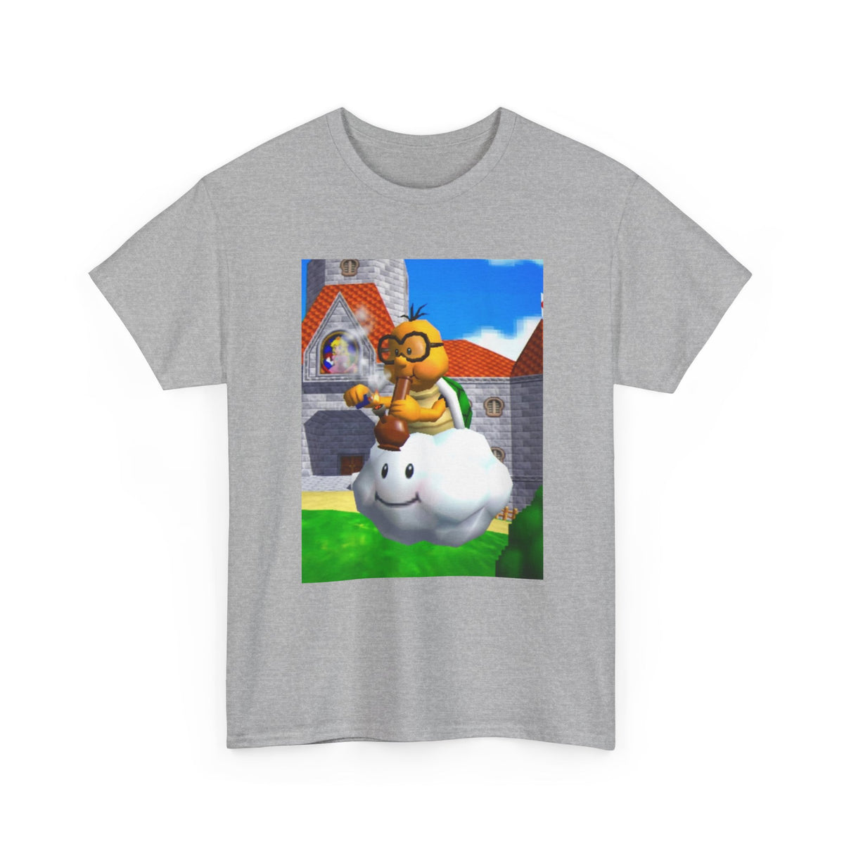 Lakitu Chilling On Cloud Smoking Tee
