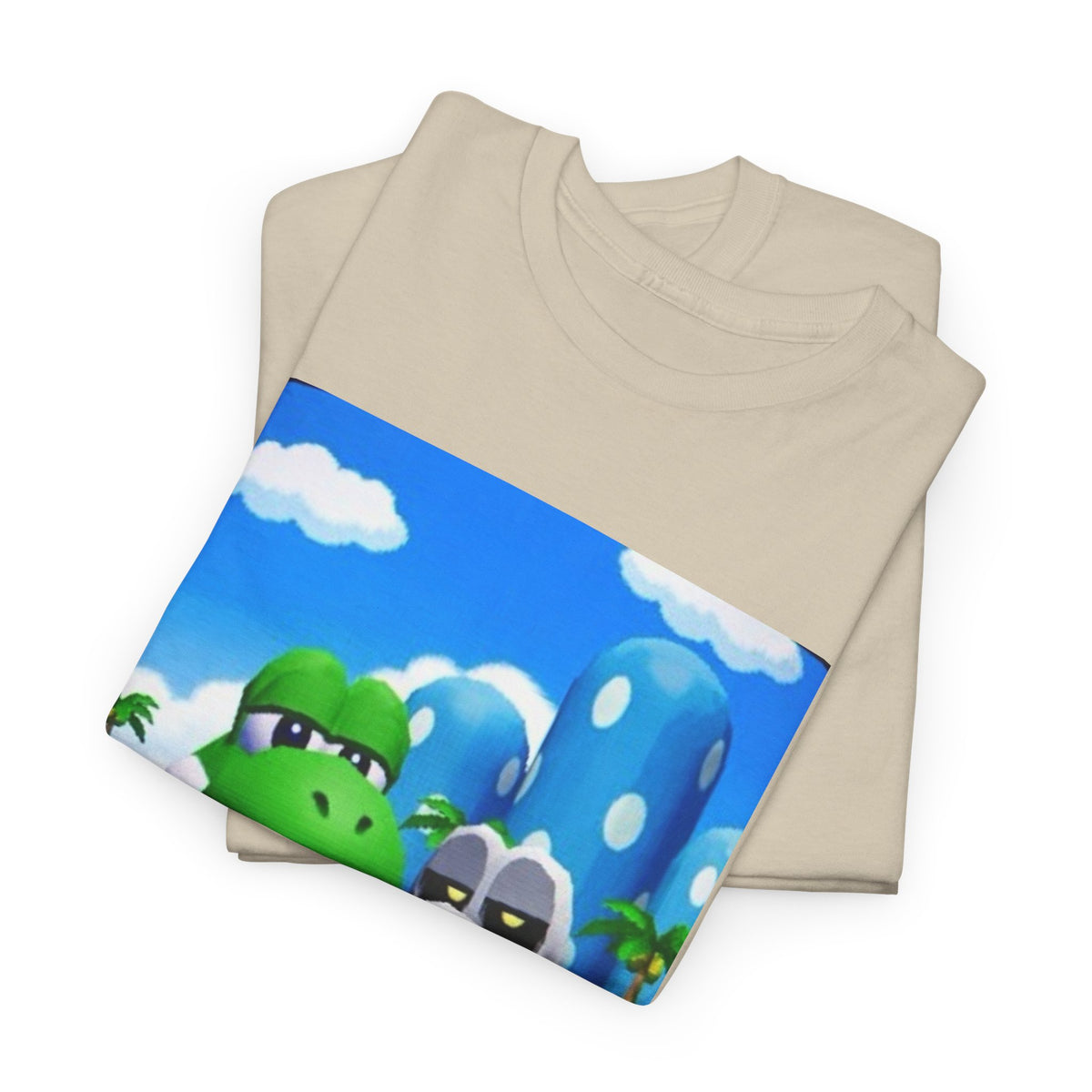Yoshi And Dry Bones Flipping Off Tee (Design 7)