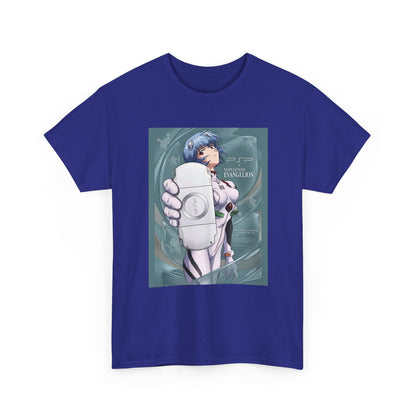 Rei Ayanami Holds PSP Console Tee