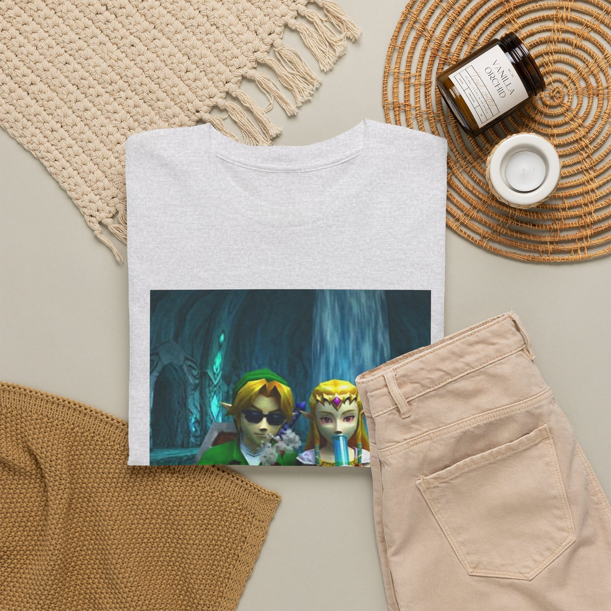 Link And Zelda Hitting The Stash