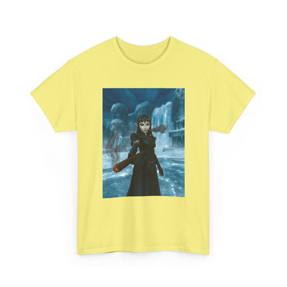Dark Elf Princess Smoking Blunt In Ice World