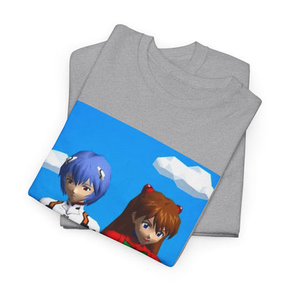 Rei And Asuka Gaming On PSPs Tee