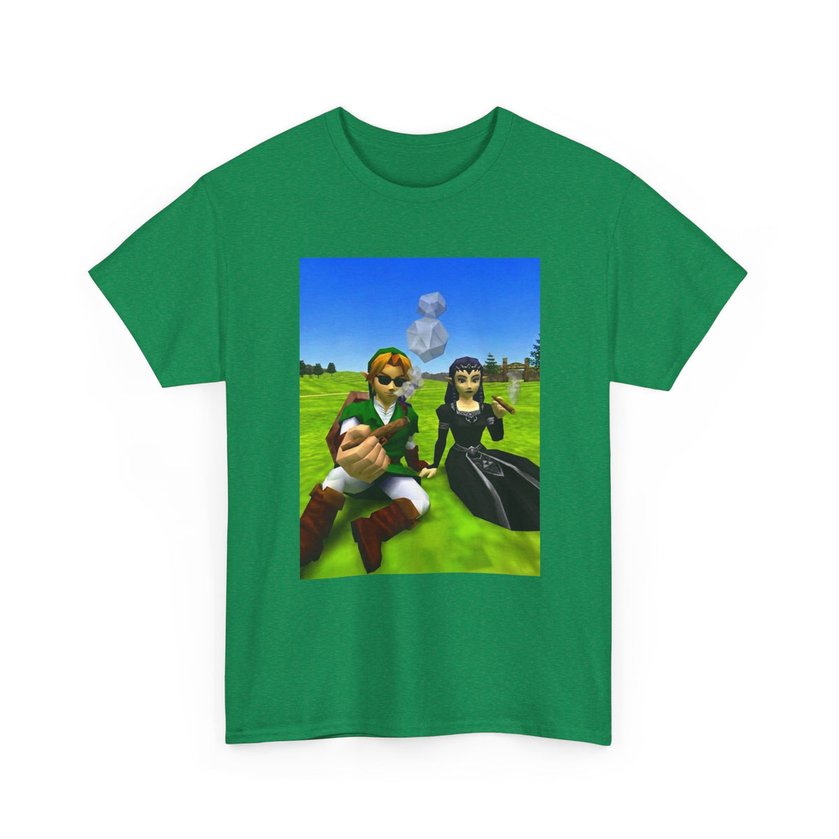 Link And Malon Chillin' At Lon Lon Ranch