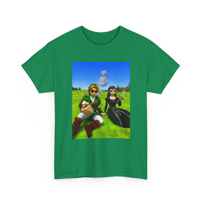 Link And Malon Chillin' At Lon Lon Ranch