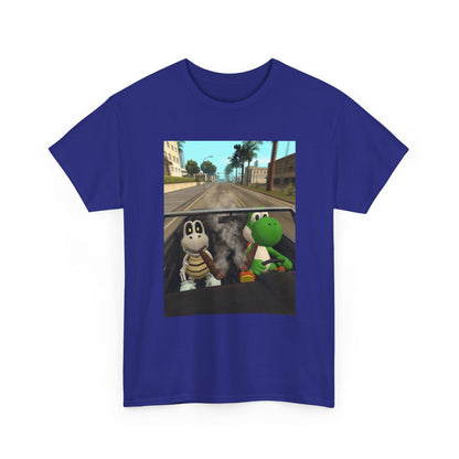 Yoshi And Dry Bones Cruising And Smoking (Design 5)