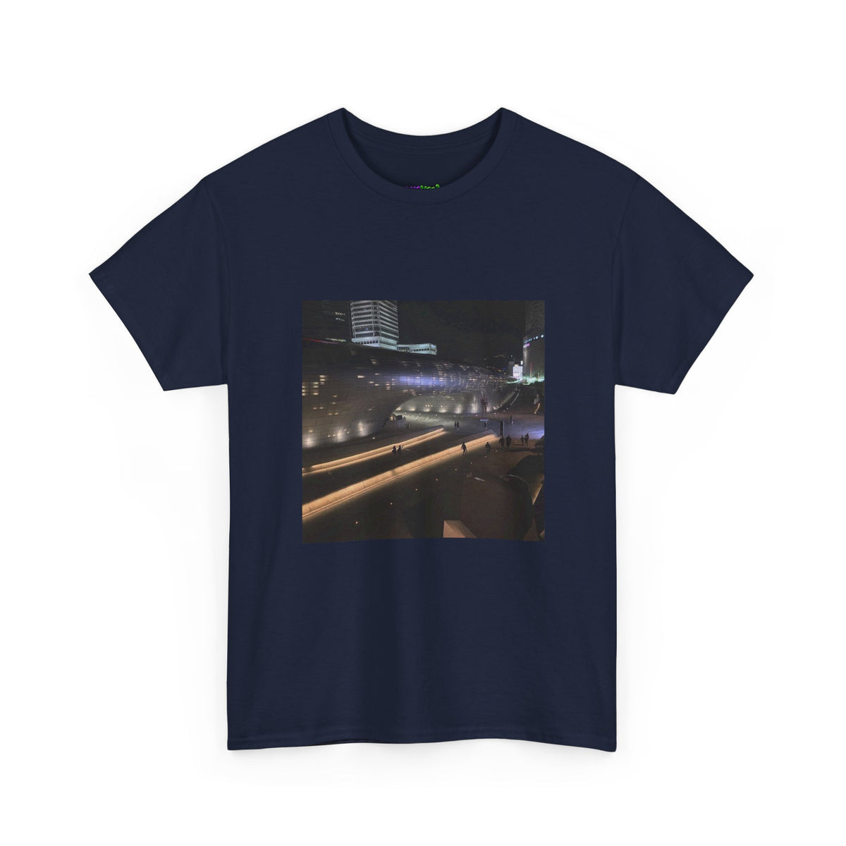 Space Station Floating Above Earth Tee