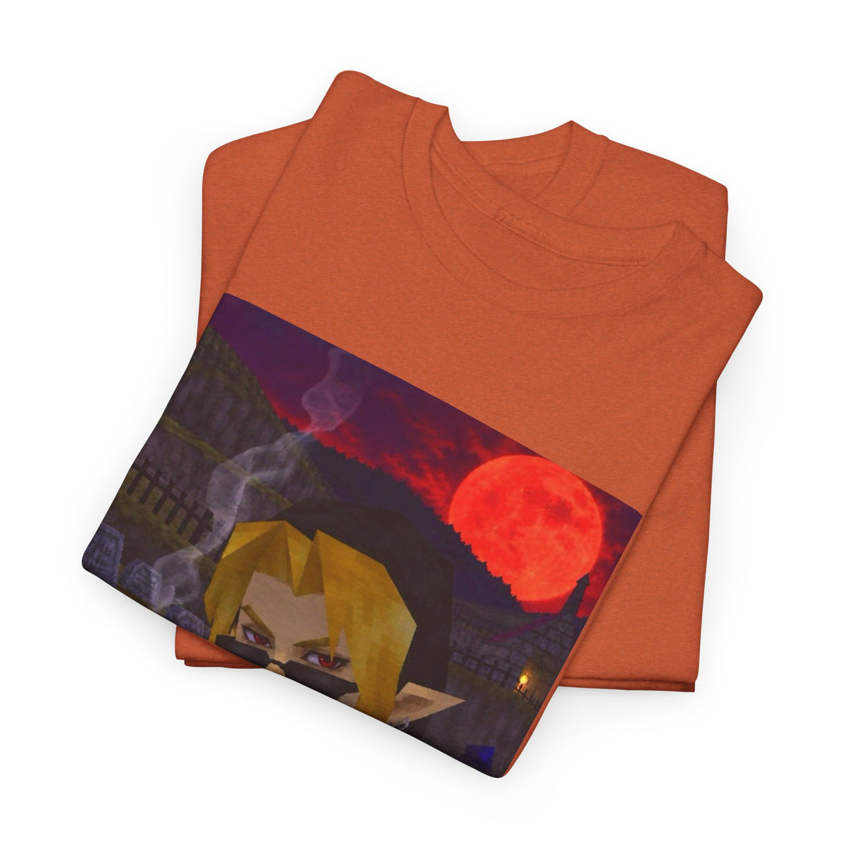 Mystic Green Canvas Graphic Tee