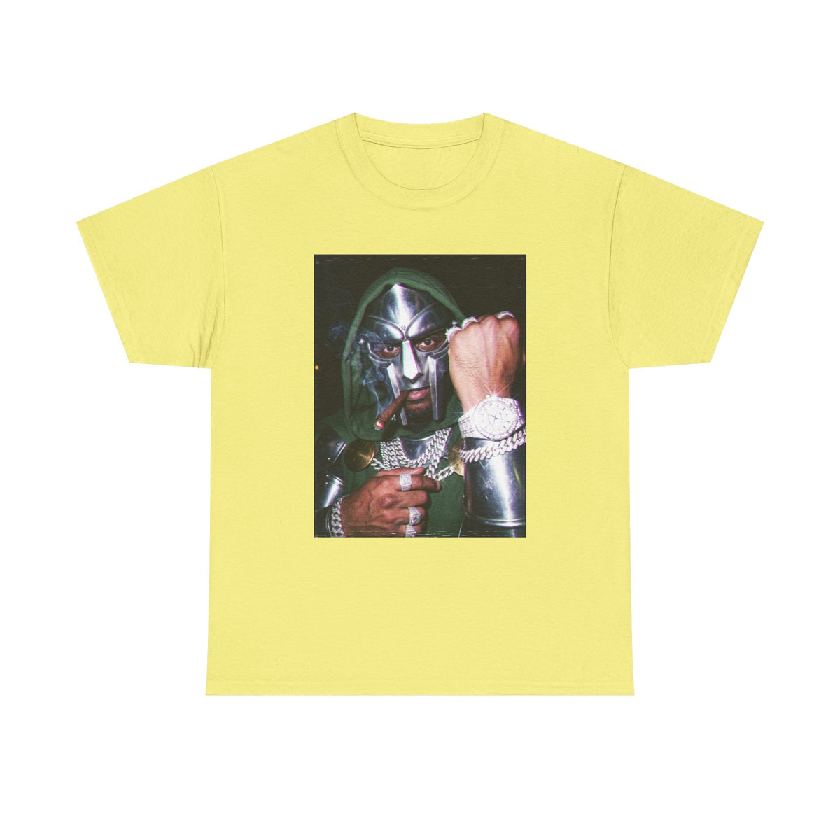 Masked Rapper Smoking Cigar Tee