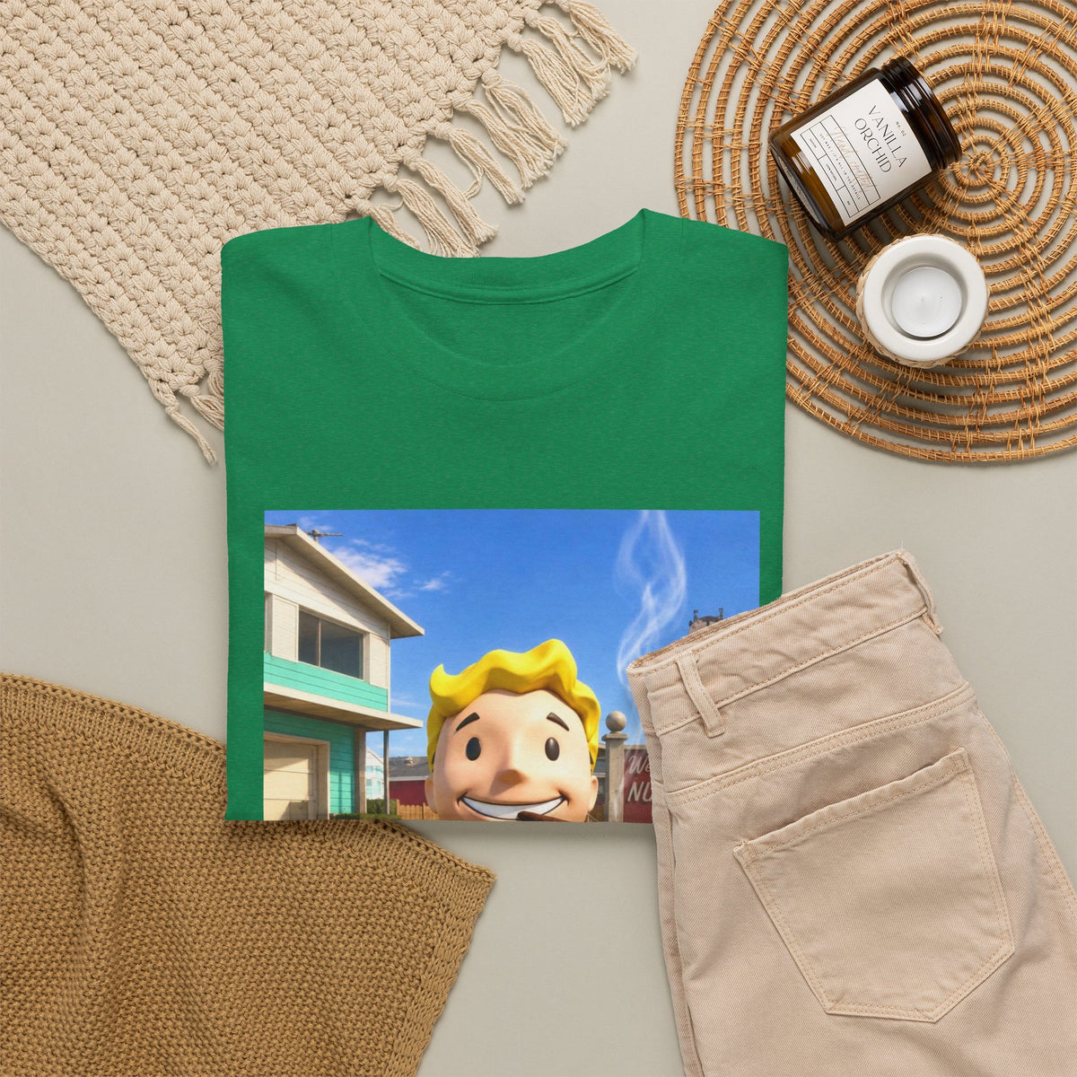 Vault Boy Smoking Blunt In Nuketown